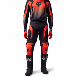 FOX 180 Lean Pantalons de motocross, rouge, taille 32 pour Hommes