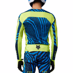FOX Flexair Impression Maillot de motocross, jaune, taille XL pour Hommes