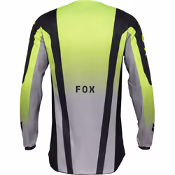 FOX 180 Lean Maillot de motocross, jaune, taille L pour Hommes - Vue supplémentaire 5