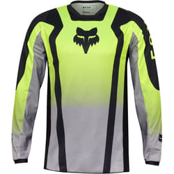 FOX 180 Lean Maillot de motocross, jaune, taille 2XL pour Hommes