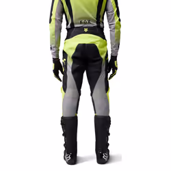 FOX 180 Lean Pantalons de motocross, jaune, taille 32 pour Hommes