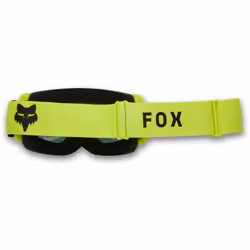 FOX Main Core Mirrored Lens Lunettes de motocross, jaune pour Hommes