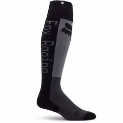 FOX 180 Lean Motocross Chaussettes, noir-gris, taille M pour Hommes