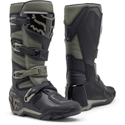 FOX Comp X Bottes de motocross, noir-gris, taille 47 pour Hommes