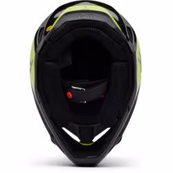 FOX V1 Lean MIPS Casque de motocross pour jeunes, gris-jaune, taille S pour Hommes