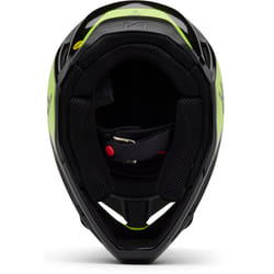 FOX V1 Lean MIPS Casque de motocross pour jeunes, gris-jaune, taille S pour Hommes
