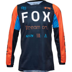 FOX 180 Race Spec Maillot de motocross pour jeunes, bleu, taille S