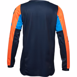 FOX 180 Race Spec Maillot de motocross pour jeunes, bleu, taille S