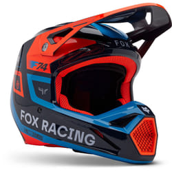 FOX V1 Race Spec MIPS Casque de motocross, bleu, taille XL pour Hommes