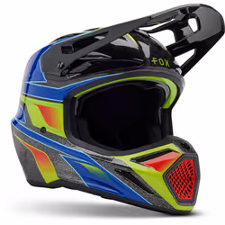 FOX V3 RS Acric MIPS Casque de motocross, multicolore, taille S pour Hommes