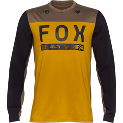FOX Ranger Off-Road Maillot de motocross, jaune, taille 2XL pour Hommes