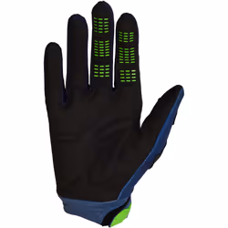 FOX 180 Taunt Gants de motocross, bleu, taille L pour Hommes