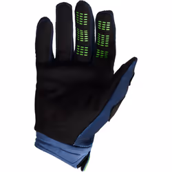 FOX 180 Taunt Gants de motocross pour jeunes, bleu, taille S