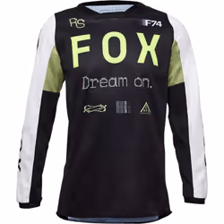 FOX 180 Race Spec Maillot de motocross pour jeunes, vert, taille L
