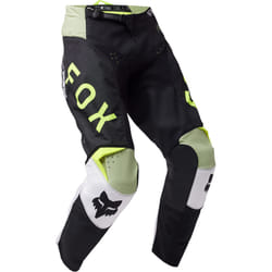 FOX 180 Race Spec Motocross Pantalon, noir-blanc-vert, taille 30 pour Hommes