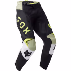 FOX 180 Race Spec Motocross Pantalon, noir-blanc-vert, taille 32 pour Hommes