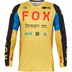 FOX 180 Race Spec Motocross Jersey, bleu-jaune, taille L pour Hommes