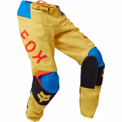 FOX 180 Race Spec Motocross Pantalon, bleu-jaune, taille 34 pour Hommes