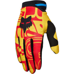 FOX 180 Race Spec Gants de motocross, jaune, taille S pour Hommes