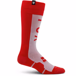 FOX 360 Divider Motocross Chaussettes, blanc-rouge, taille L pour Hommes