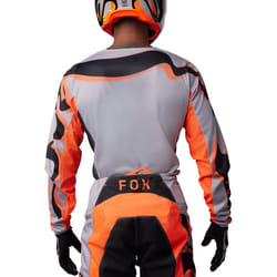 FOX 180 Emotion Maillot de motocross, gris, taille 2XL pour Hommes