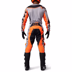 FOX 180 Emotion Pantalons de motocross, gris, taille 36 pour Hommes