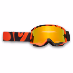 FOX Main Emotion Mirrored Lens Lunettes de motocross, gris pour Hommes