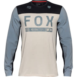 FOX Ranger Off-Road Maillot de motocross, blanc, taille L pour Hommes