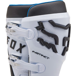 FOX Instinct Bottes de motocross, noir-blanc, taille 43 pour Hommes