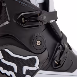 FOX Instinct Bottes de motocross, noir-blanc, taille 43 pour Hommes