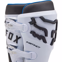 FOX Instinct Bottes de motocross, noir-blanc, taille 44 pour Hommes