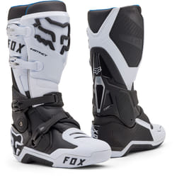 FOX Instinct Bottes de motocross, noir-blanc, taille 48 pour Hommes