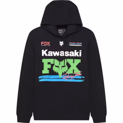 FOX Kawasaki Capuche, noir, taille XL pour Hommes - Vue supplémentaire 3