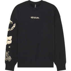 FOX Hello Future Oversized Crew Chandail, noir, taille XL pour Hommes