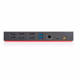 Lenovo ThinkPad Hybrid USB-C with USB-A Dock Avec fil USB 3.2 Gen 2 (3.1 Gen 2) Type-C Noir - Vue supplémentaire 3
