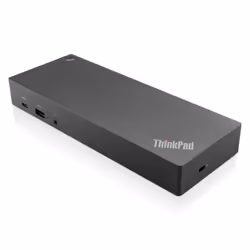 Lenovo ThinkPad Hybrid USB-C with USB-A Dock, Avec fil, USB 3.2 Gen 2 (3.1 Gen 2) Type-C, 3,5 mm, 10,100,1000 Mbit/s, Noir, L ...