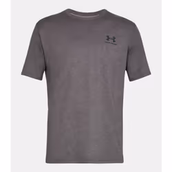 Under Armour Sportstyle Left Chest, Tee-shirt, Adulte, Mâle, Gris, XXL, SML