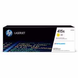 HP 415X Toner jaune LaserJet authentique grande capacité, 6000 pages, Jaune, 1 pièce(s)