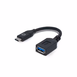 HP 2UX19AA, 0,1 m, USB C, USB A, USB 3.2 Gen 1 (3.1 Gen 1), Noir