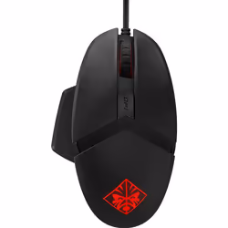 HP Souris Reactor OMEN by, Droitier, Optique, USB Type-A, 16000 DPI, 0,2 ms, Noir