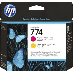 HP Tête d’impression 774 DesignJet magenta/jaune