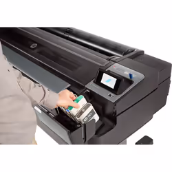 HP Designjet Imprimante Z9+dr PostScript de 44 pouces avec coupe-bordures verticales - Vue supplémentaire 8
