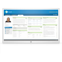 HP Healthcare Edition HC271 LED display 27" Quad HD Blanc