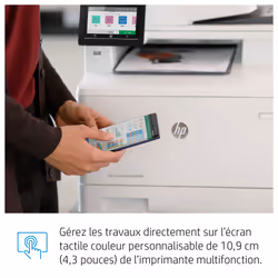 HP Color LaserJet Pro Imprimante multifonction M479dw, Couleur, Imprimante pour Impression, copie, numérisation, e-mail, Impression recto-verso; Numérisation vers e-mail/PDF; Chargeur automatique de documents de 50 feuilles - Vue supplémentaire 16