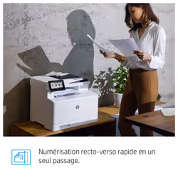HP Color LaserJet Pro Imprimante multifonction M479dw, Couleur, Imprimante pour Impression, copie, numérisation, e-mail, Impression recto-verso; Numérisation vers e-mail/PDF; Chargeur automatique de documents de 50 feuilles - Vue supplémentaire 21