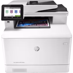 HP Color LaserJet Pro Imprimante multifonction M479fnw, Impression, copie, numérisation, télécopie, e-mail, Numérisation vers ...