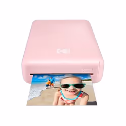 Kodak Mini 2, Sublimation de teinte, 2.1" x 3.4" (5.3 x 8.6 cm), Wifi, Bluetooth, Impression directe, Rose