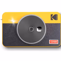 Kodak Mini Shot Combo 2 retro yellow, 53,4 x 86,5 mm, CMOS, Jaune, Technologie d'impression photo d'antan, Auto, 10,2 MP