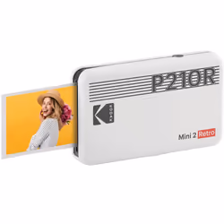 Kodak Mini 2 Retro, 620 mAh, 1,5 h, Lithium Polymère (LiPo), Micro-USB, 238 g, 76 mm