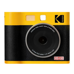 KODAK Mini Shot 4 ERA – Premier Appareil Photo Instantané 4x4 avec Imprimante Intégrée Bluetooth Résistant à lEau - Jaune